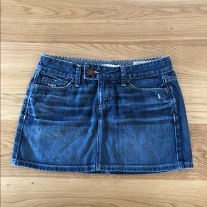 Gap denim skirt